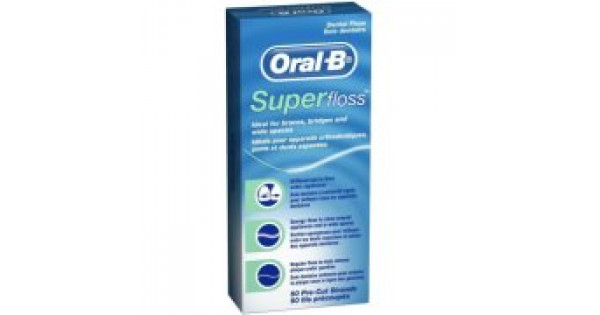 ORALB SUPERFLOSS FILO INTERDENTALE 50 FILI