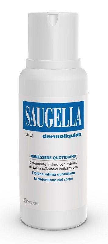 SAUGELLA DERMOLIQUIDO PH 3,5 DETERGENTE INTIMO BENESSERE QUOTIDIANO 250 ML