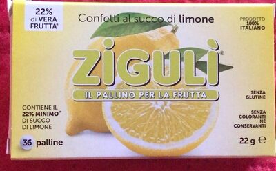 ZIGULI LIMONE 36 PALLINE 22 G