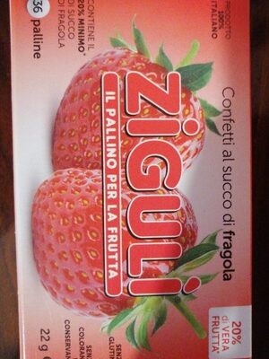 ZIGULI FRAGOLA 36 PALLINE 22 G