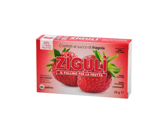 ZIGULI FRAGOLA 36 PALLINE 22 G