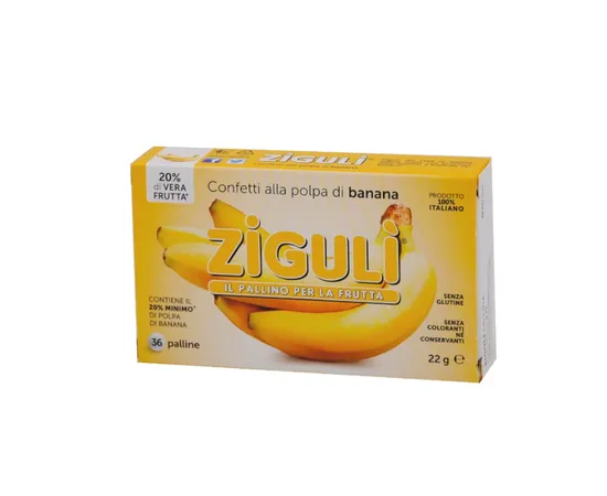 ZIGULI BANANA 36 PALLINE 22 G