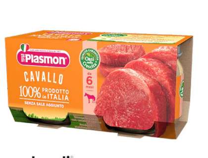 PLASMON OMOGENEIZZATO CAVALLO 80 G X 2 PEZZI