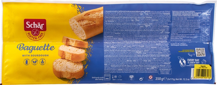 SCHAR BAGUETTE SENZA LATTOSIO 2 X 175 G