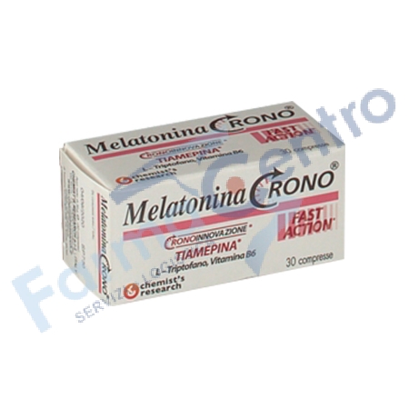 MELATONINA CRONO 1MG TIAMEPINA 30 COMPRESSE