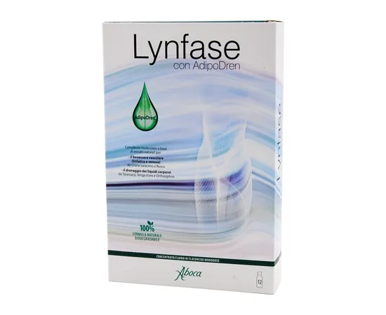 LYNFASE FITOMAGRA 12 FLACONCINI 15 G