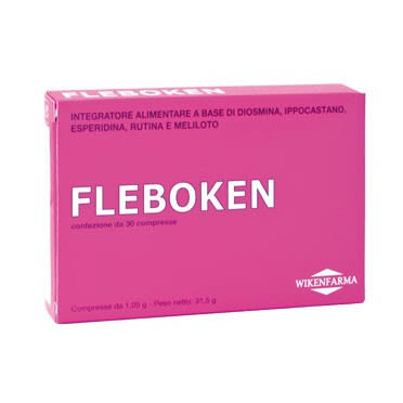 FLEBOKEN 30 COMPRESSE