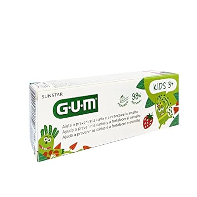 GUM KIDS DENTIFRICIO 2/6 FLUORO 500 PPM