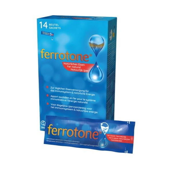 FERROTONE 14 BUSTINE 20 MG