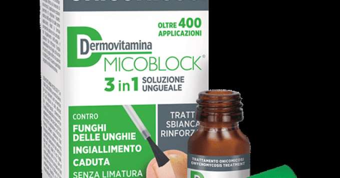 DERMOVITAMINA MICOBLOCK 3 IN 1 ONICOMICOSI SOLUZIONE UNGUEALE 7 ML