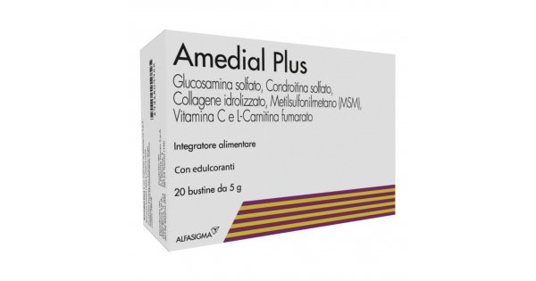 AMEDIAL PLUS 20 BUSTINE 5 G