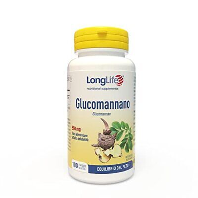 LONGLIFE GLUCOMANNANO 100 CAPSULE VEGETALI