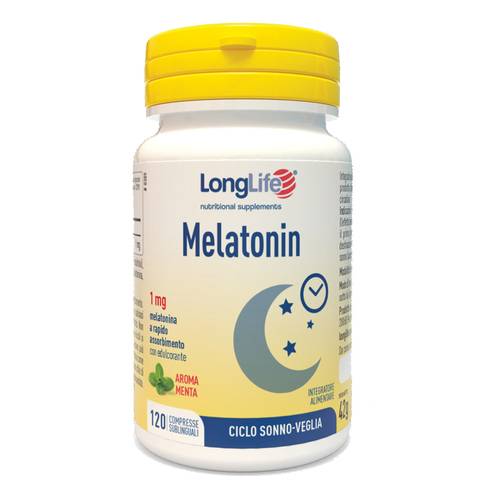 LONGLIFE MELATONIN 1 MG 120 COMPRESSE