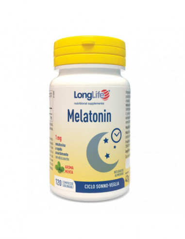 LONGLIFE MELATONIN 1 MG 120 COMPRESSE