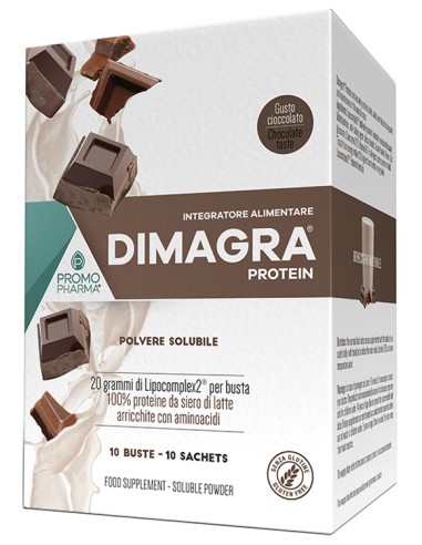 DIMAGRA PROTEIN CIOCCOLATO 10 BUSTE