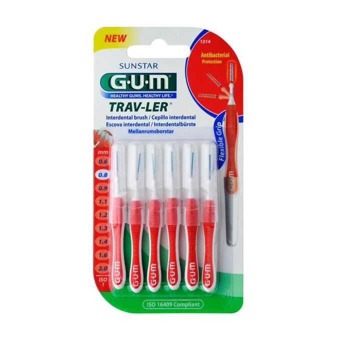 GUM TRAV-LER 0,8 SCOVOLINO PROMO 4 + 2 PEZZI