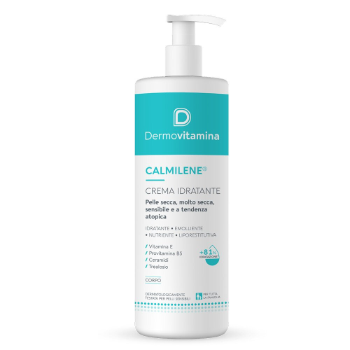 DERMOVITAMINA CALMILENE CREMA IDRATANTE PER PELLE SECCA, MOLTO SECCA O SENSIBILE 500 ML