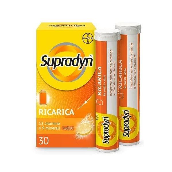 SUPRADYN RICARICA EFFERVESCENTI 30 COMPRESSE