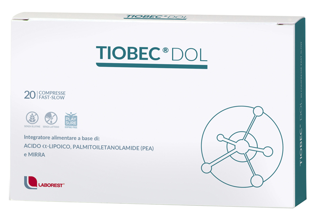 TIOBEC DOL 20 COMPRESSE DA 1455 MG