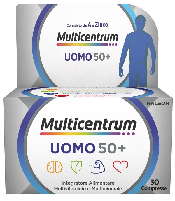 MULTICENTRUM UOMO 50+ 30 COMPRESSE