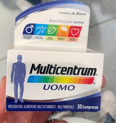 MULTICENTRUM UOMO 30 COMPRESSE