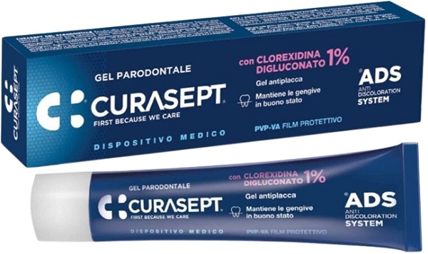 CURASEPT ADS GEL PARODONTALE CLOREXIDINA DIGLUCONATO 1% 30 ML