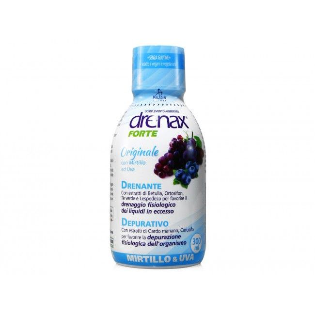 DRENAX FORTE ORIGINALE CON MIRTILLO E UVA 300 ML