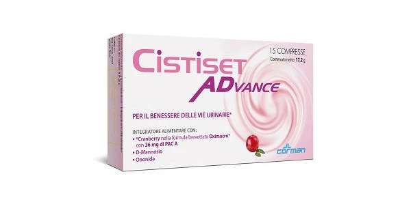 CISTISET ADVANCE 15 COMPRESSE