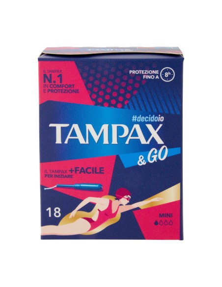 TAMPAX & GO MINI 18 PEZZI