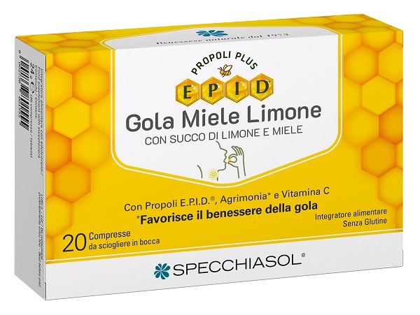 EPID MIELE LIMONE 20 COMPRESSE NEW