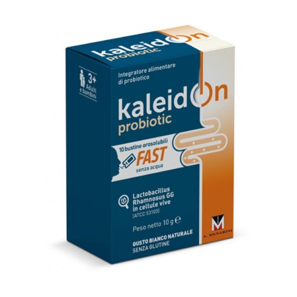 KALEIDON PROBIOTIC FAST BIANCO NATURALE 10 BUSTE OROSOLUBILI