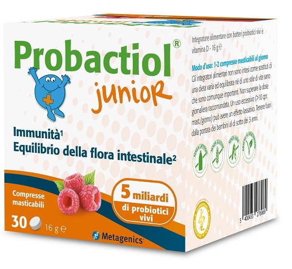 PROBACTIOL JUNIOR 30 COMPRESSE MASTICABILI NEW