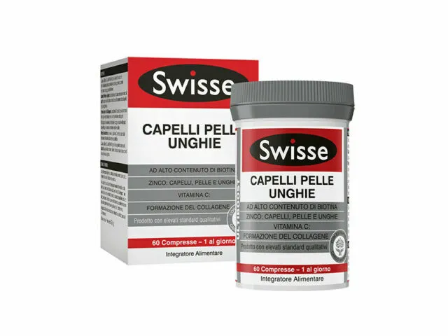 SWISSE CAPELLI PELLE UNGHIE 60 COMPRESSE