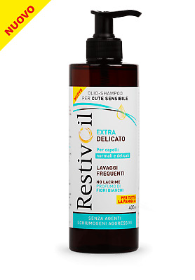 RESTIVOIL EXTRA DELICATO OLIO SHAMPOO PER CUTE SENSIBILE 400 ML