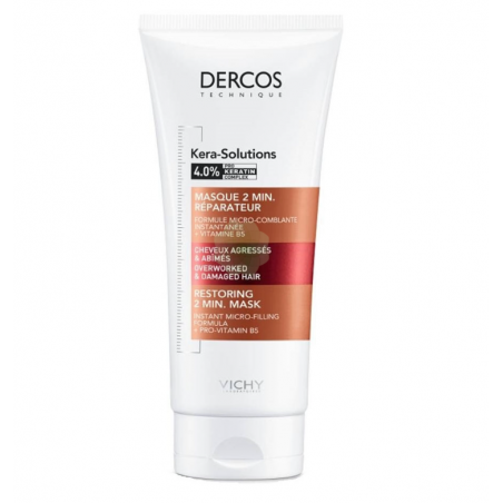 DERCOS TECHNIQUE KERASOL MASCHERA RIPARATRICE 2 MIN 200 ML