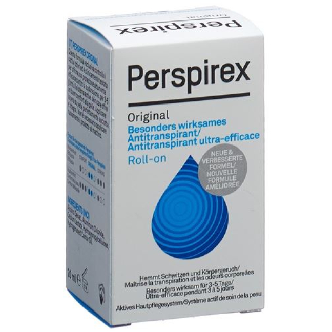 PERSPIREX ORIGINAL ANTITRASPIRANTE ROLL-ON DEODORANTE NUOVA FORMULA 20 ML