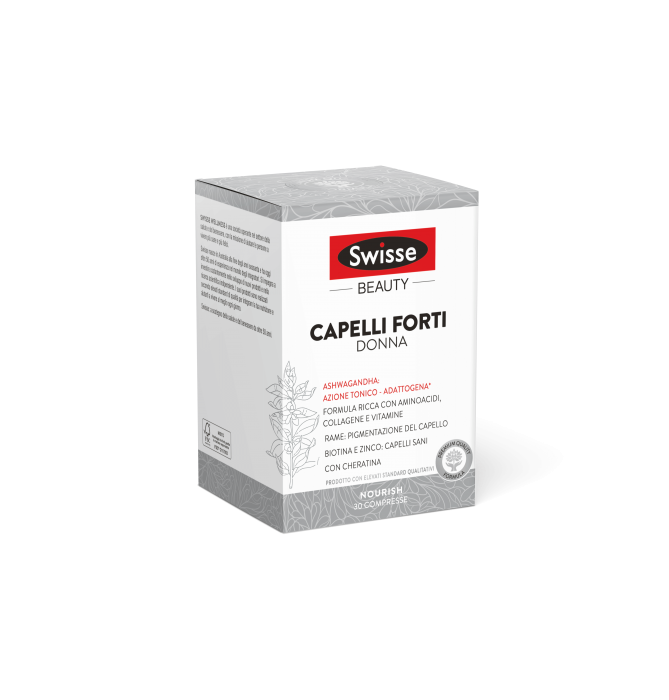 SWISSE CAPELLI FORTI DONNA 30 COMPRESSE
