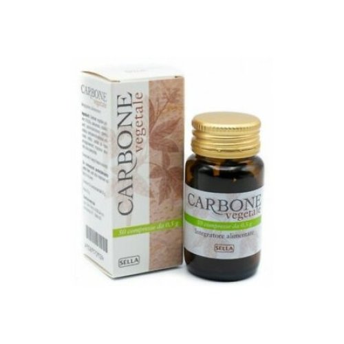 CARBONE VEGETALE 50 COMPRESSE