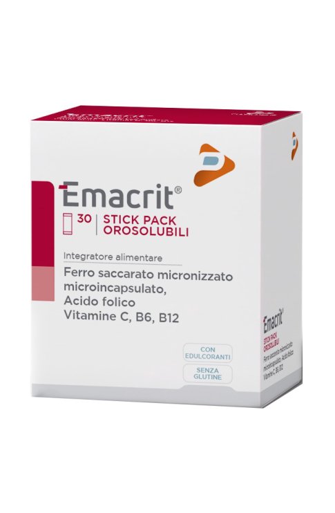 EMACRIT OROSOLUBILE 30 STICK PACK