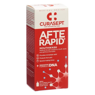 CURASEPT COLLUTORIO AFTE RAPID DNA 125 ML