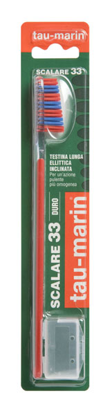 TAUMARIN SPAZZOLINO SCALARE 33 DURO CON ANTIBATTERICO