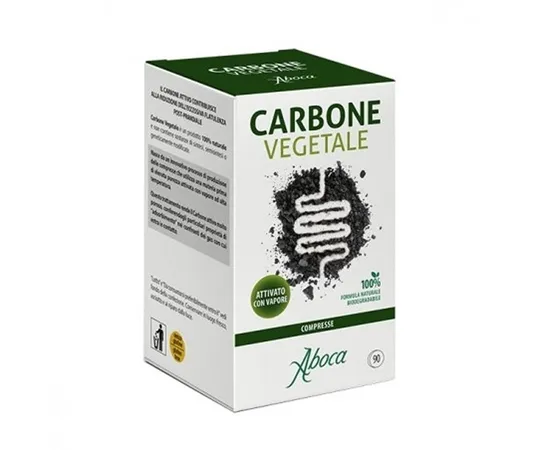 CARBONE VEGETALE 90 COMPRESSE