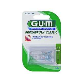 [902223268] GUM PROXABRUSH CLASSIC 512 SCOVOLINO INTERDENTALE 8 PEZZI