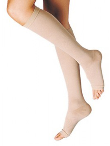 [902299243] GAMBALETTO TERAPEUTICO DUALSAN A COMPRESSIONE DECRESCENTE KKL2 PUNTA APERTA BEIGE UNISEX 4 1 PAIO