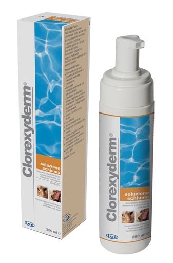 [902299458] CLOREXYDERM SOLUZIONE SCHIUMA 200 ML