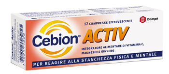 [902494222] CEBION ACTIVE 12 COMPRESSE EFFERVESCENTI