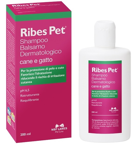 [902539853] RIBES PET SHAMPOO BALSAMO FLACONE 200 ML