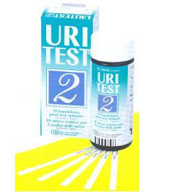[902793809] STRISCIA REATTIVA URITEST 2 PER RICERCA DI NITRITI E LEUCOCITI NELLE URINE 10 PEZZI CODICE ARTICOLO 2010