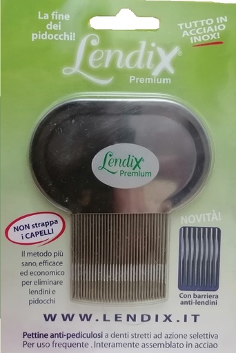 [903453518] LENDIX PETTINE PREMIUM ANTIPIDOCCHI IN ACCIAIO