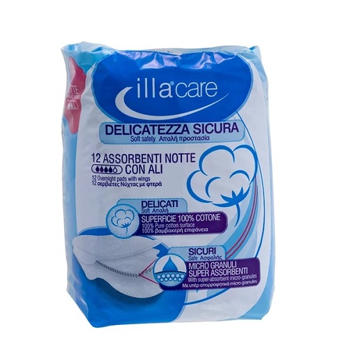 [903530018] ILLA CARE ASSORBENTE NOTTE 12 PEZZI